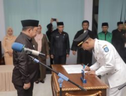 Sekda Ternate Lantik Ratusan Pejabat Eselon III dan IV