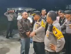 Polisi Jemput Paksa Ketua PPK Gane Timur Diduga Kabur dari Rapat Pleno Tingkat Kabupaten